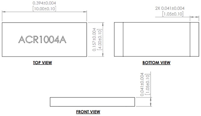 Abracon ACR1004A Wi-Fi 6E Chip Antenna